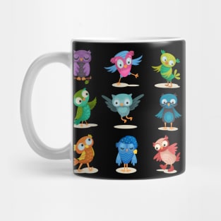 Owlets cartoon collection Mug